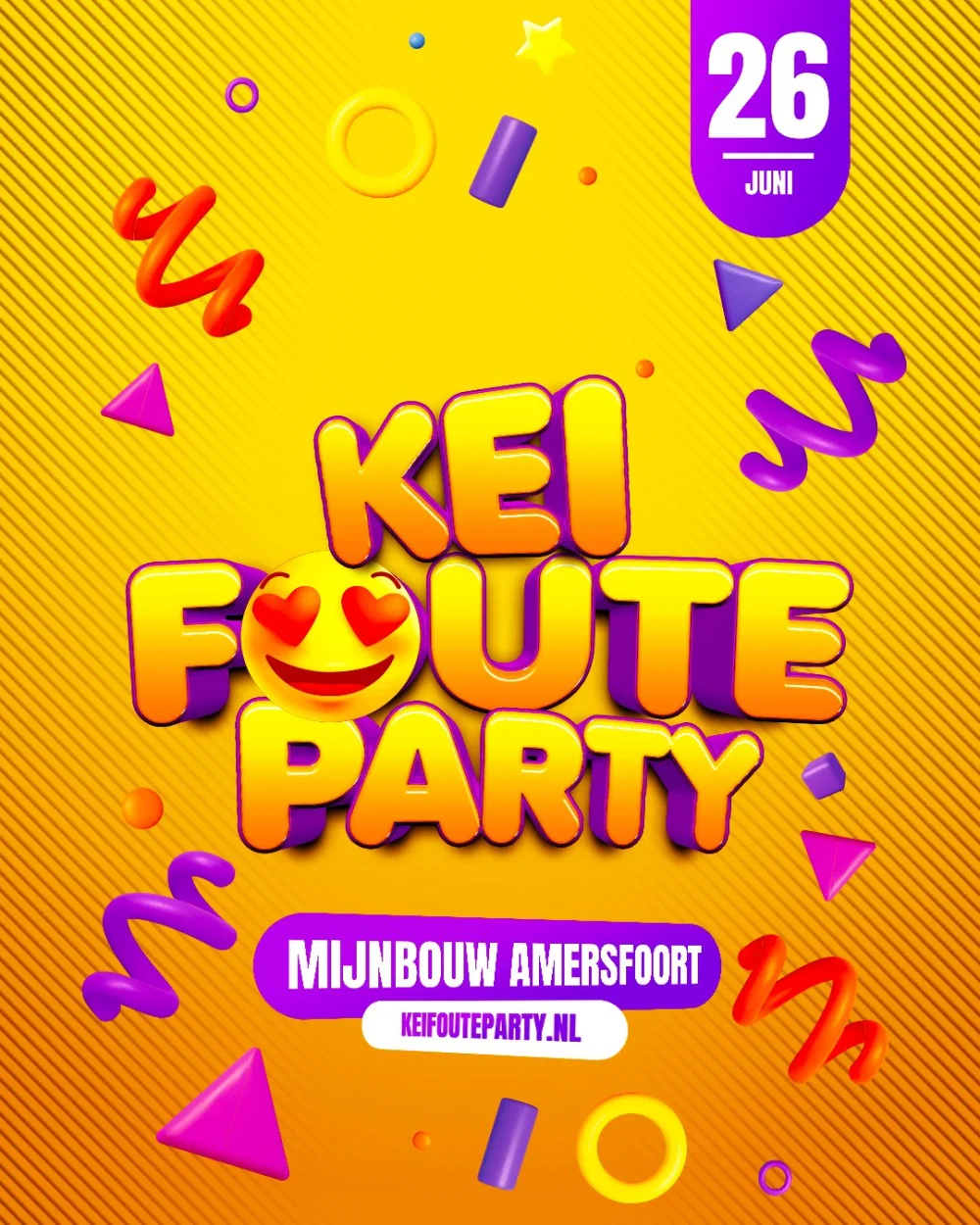Kei Foute Party • Mijnbouwweg Amersfoort