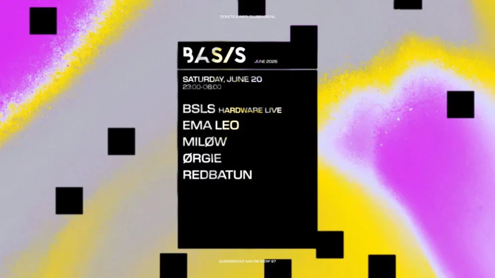 Basis x Blackout: Below/ Merikan [album release]/ Death Machine/ Aliienma b2b Adamant Scream/ Jade Sierra/ Flash