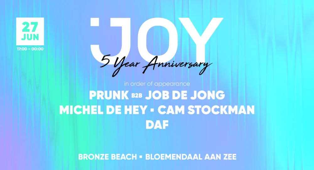 Joy · 5 Year Anniversary