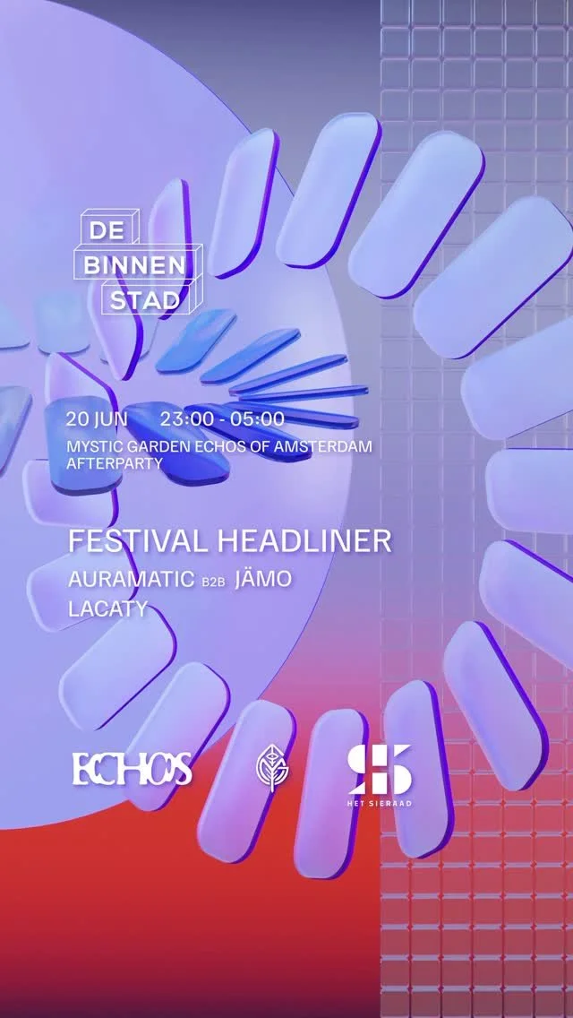 De Binnenstad x Echo's Of Amsterdam Afterparty