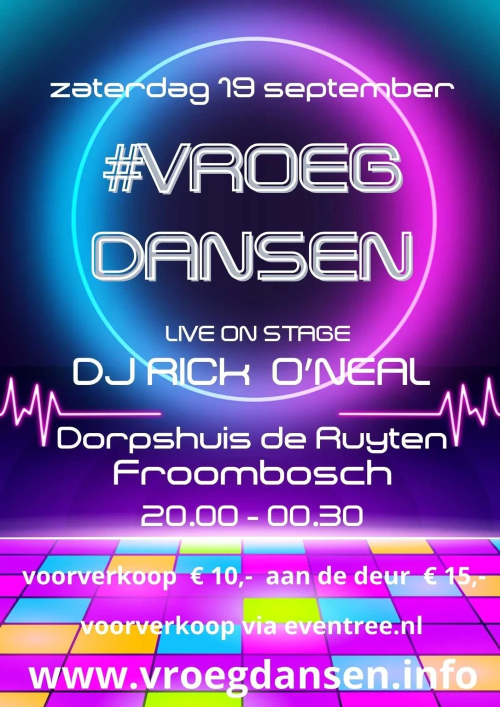 #VroegDansen 19 september 2026