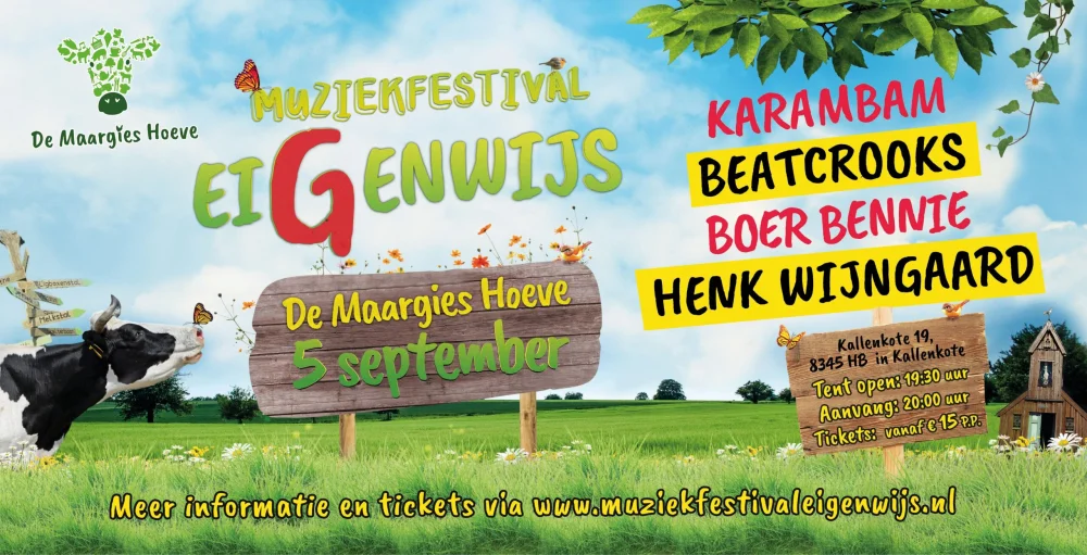 Muziekfestival EiGenwijs 2026