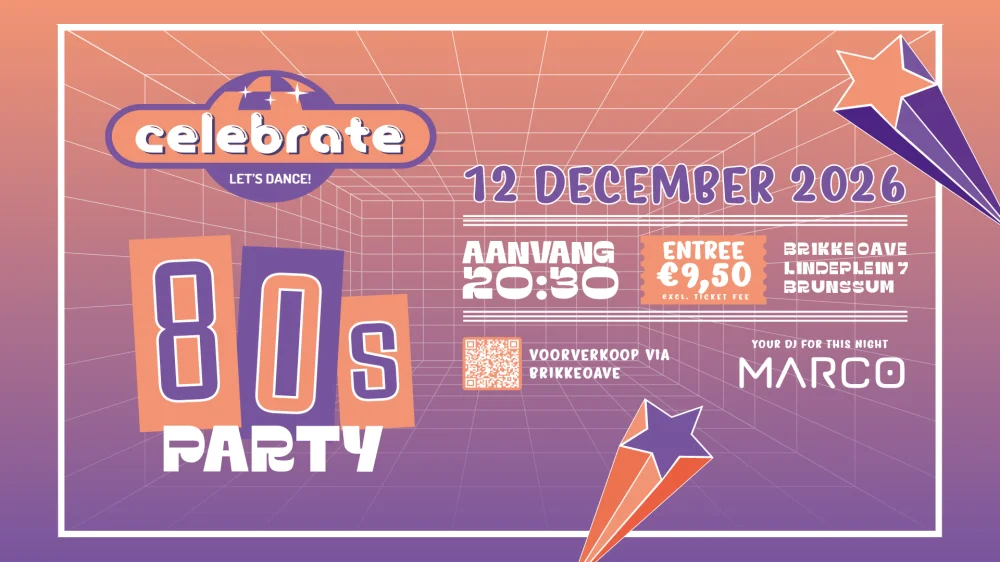 Celebrate 80's party