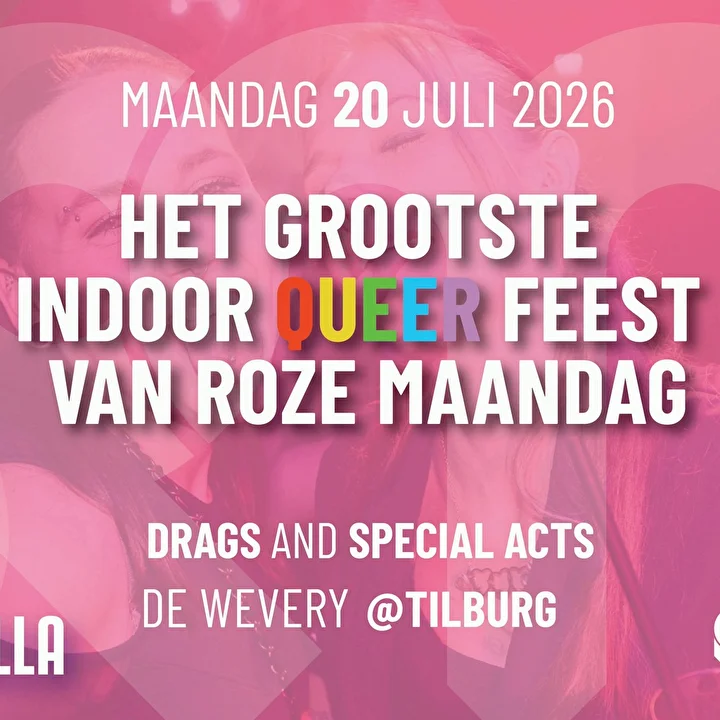 Het Grootste Queer Feest van Roze Maandag 2026
