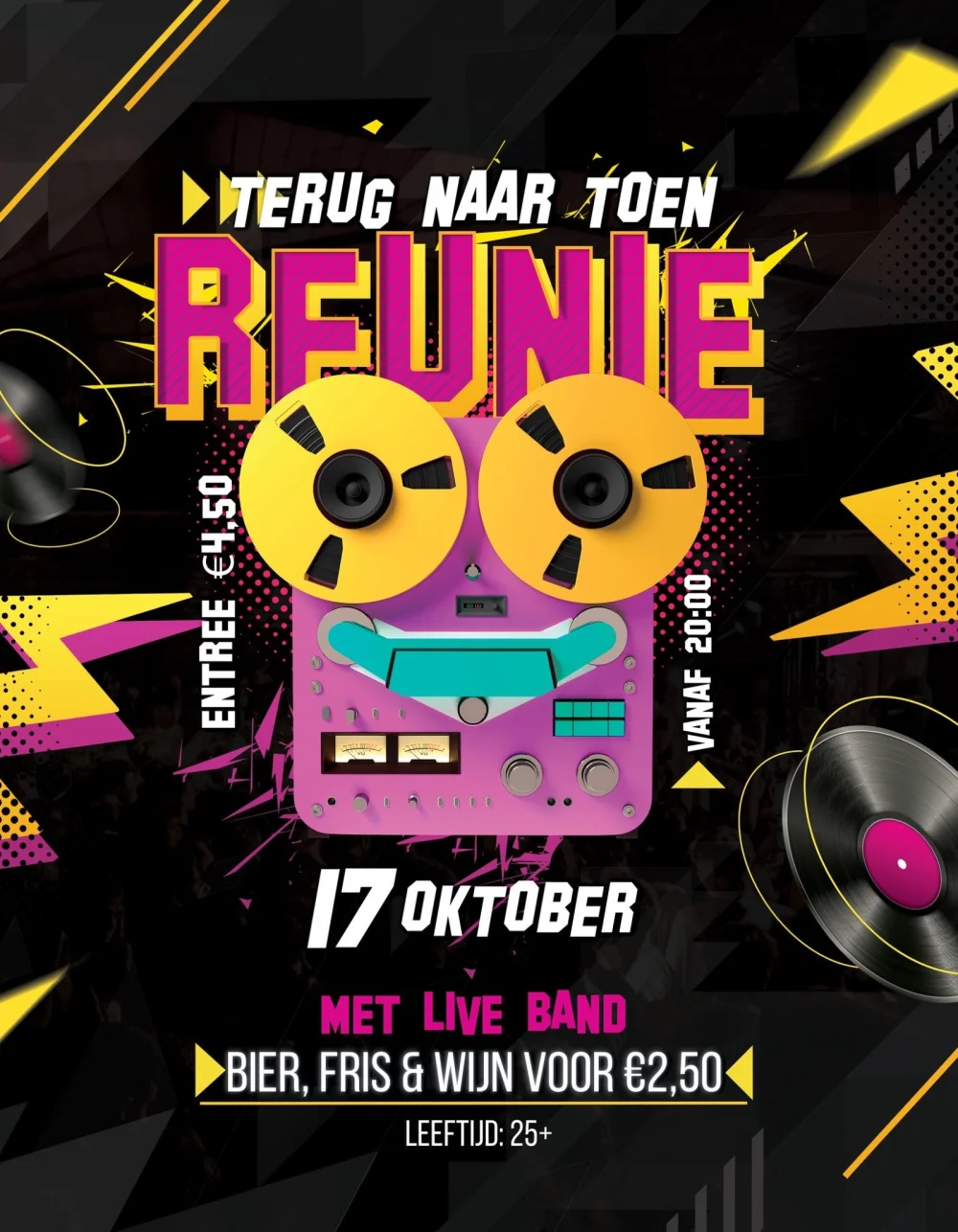 Terug naar toen Reünie editie 25+