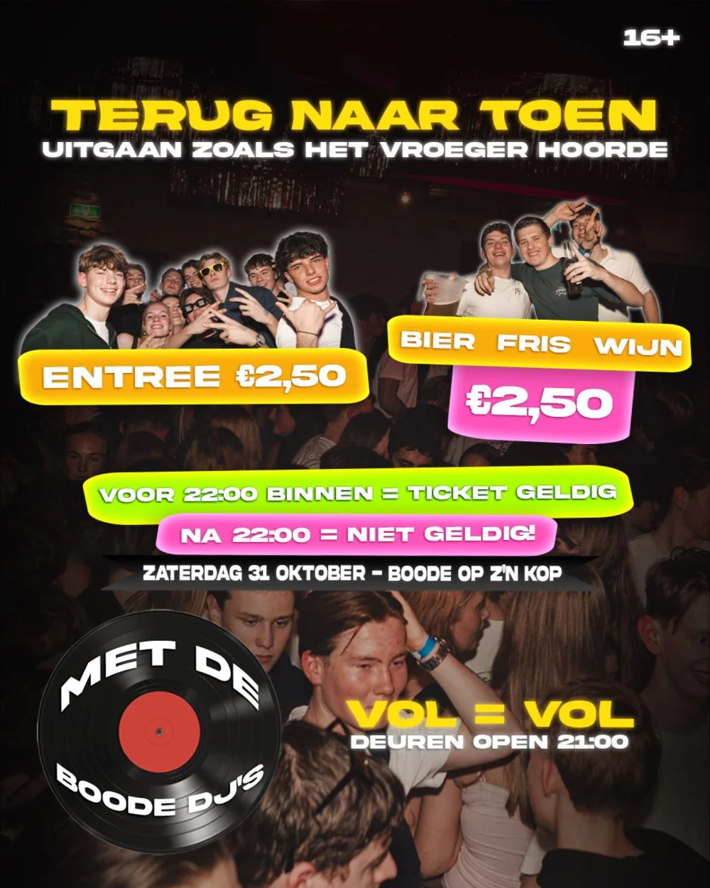 Terug naar toen 16+ editie