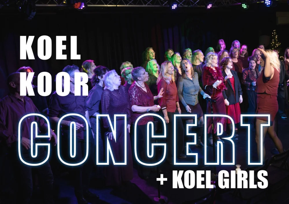 Koel koor en girls concert