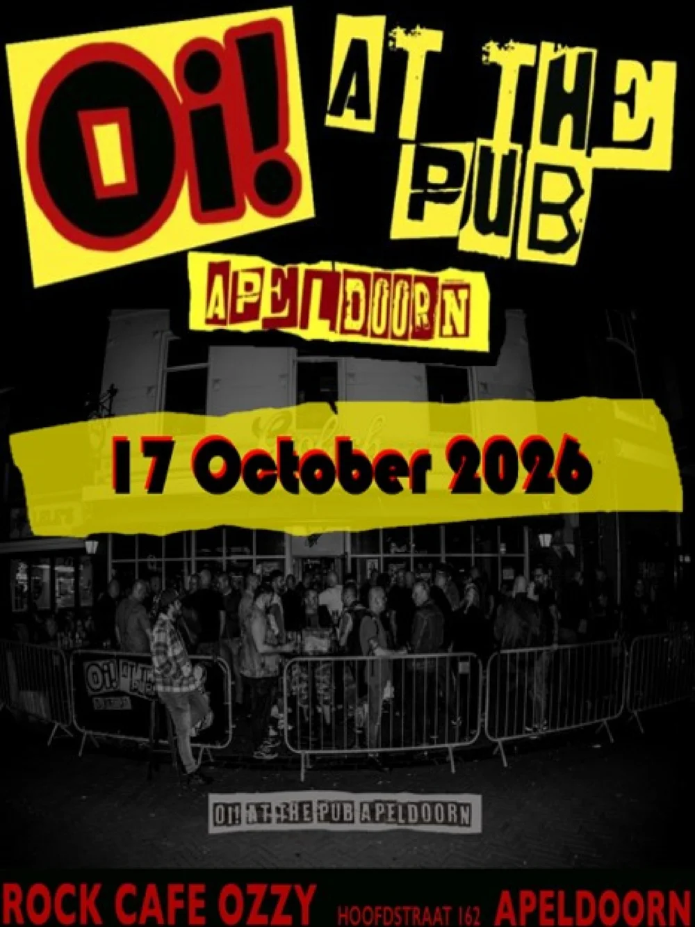 Oi! At the pub 17 October